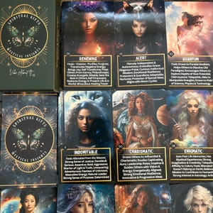 NIEUW Spirituele geschenken en mystieke inzichten Oracle-kaartenstapel van 60 kaarten voor innerlijke kracht, mystieke inzichten, spirituele geschenken