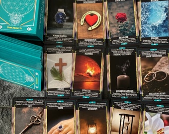 100 Spiritual Symbols Oracle Deck Volume 1 With Upright/ Reverse Messages For Spiritual Guidance, Meditation, Inner Growth, Enlightenment