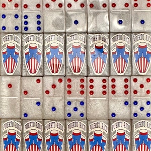 Puerto Rico Resin Domino Set