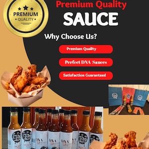 The Sauce Team and spicy less ingredient BBQ Sauce goes on everything adding a unique sweetness, Flavorful Sauce, Homemade Sauce.