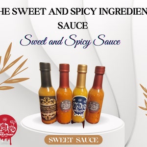 Ingredient The organic Gluten-free vegan Flavorful sweet and spicy Homemade Sauce, Unique Sauce, Versatile Sauce