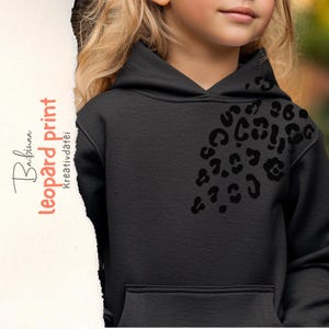 Leopard Print Kreativdatei – Wildmuster SVG, Leopard Muster PNG, Digitaler Download für Plotter, Sublimation, Cricut & Silhouette,
