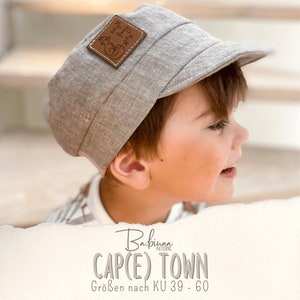 Cap(e) Town – PDF Sewing Pattern | Summer Hat for Girls, Boys & Adults | Sewing Instructions | Sewing Pattern | Summer Hat for Kids & Adults