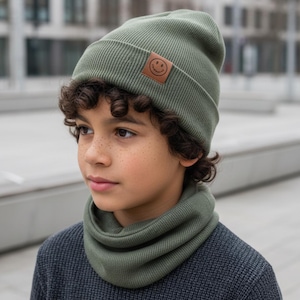 Hipst.aa Beanie, Mütze, Loop, PDF Schnittmuster, Mädchen, Junge,  Kind, Nähanleitung, Sewing Pattern, Sewing Instruction, Kid, Girl