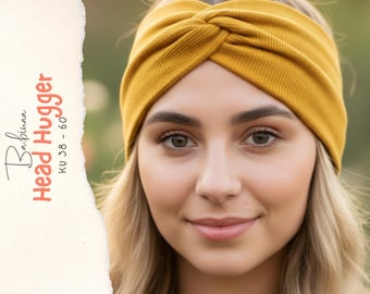 Headband Sewing Pattern – Head Hugger | Knotted Turban Headband | DIY Sewing Tutorial | Women’s Twist Headband Pattern