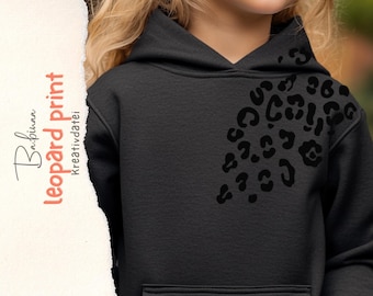 Leopard Print SVG – Animal Print Digital File for Cricut, Silhouette, Sublimation, and DIY Crafts