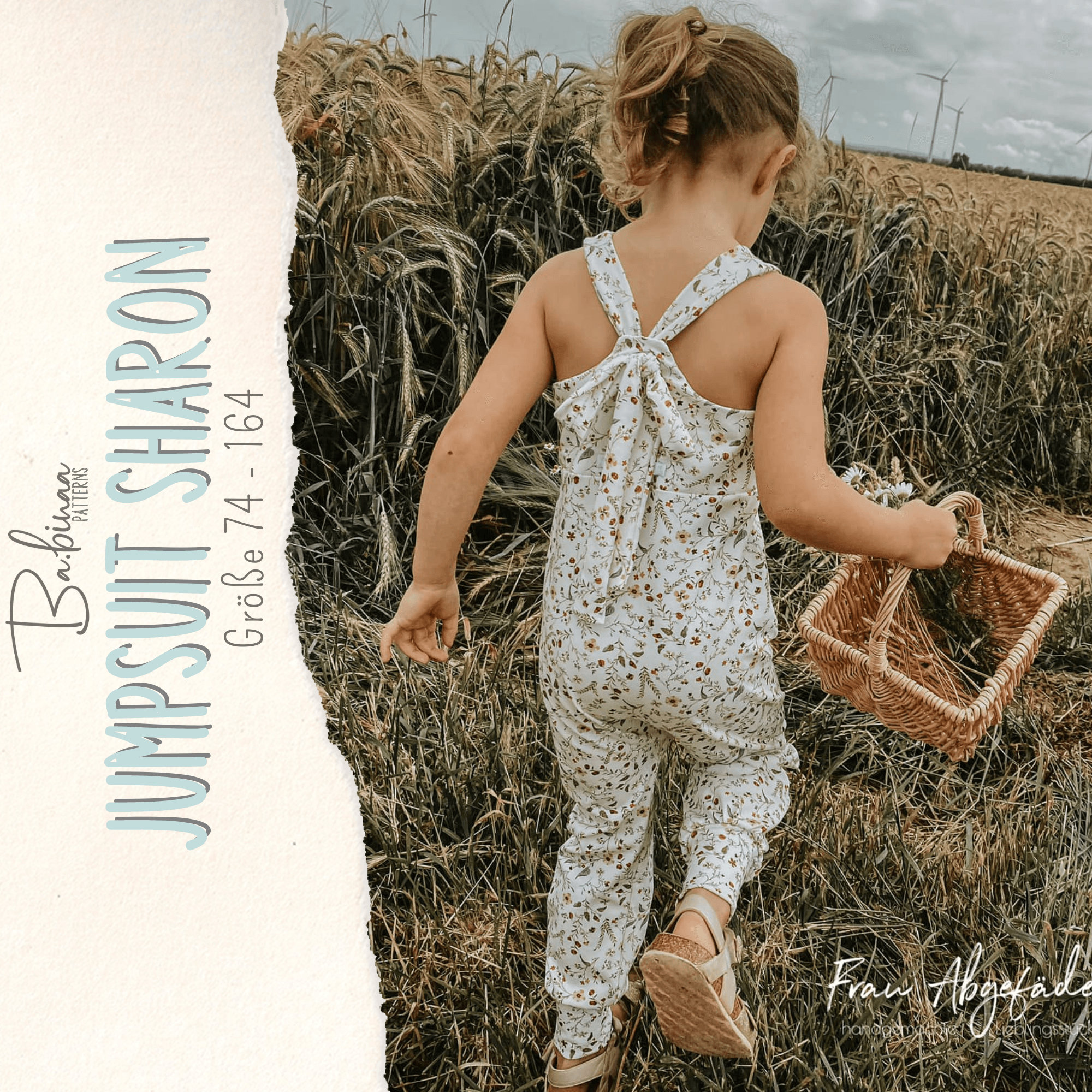 Jumpsuit PDF sewing pattern – sewing instructions for girls and children | Onesuit Sewing Pattern & Instructions for Kids and Girls