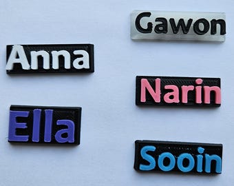 Bias Name Magnets for the Meovv Lightstick