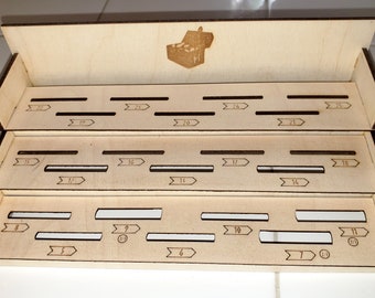 Laser cut coin holder for Nidavellir