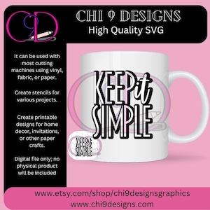 SVG, Keep It Simple, Layered SVG digital file
