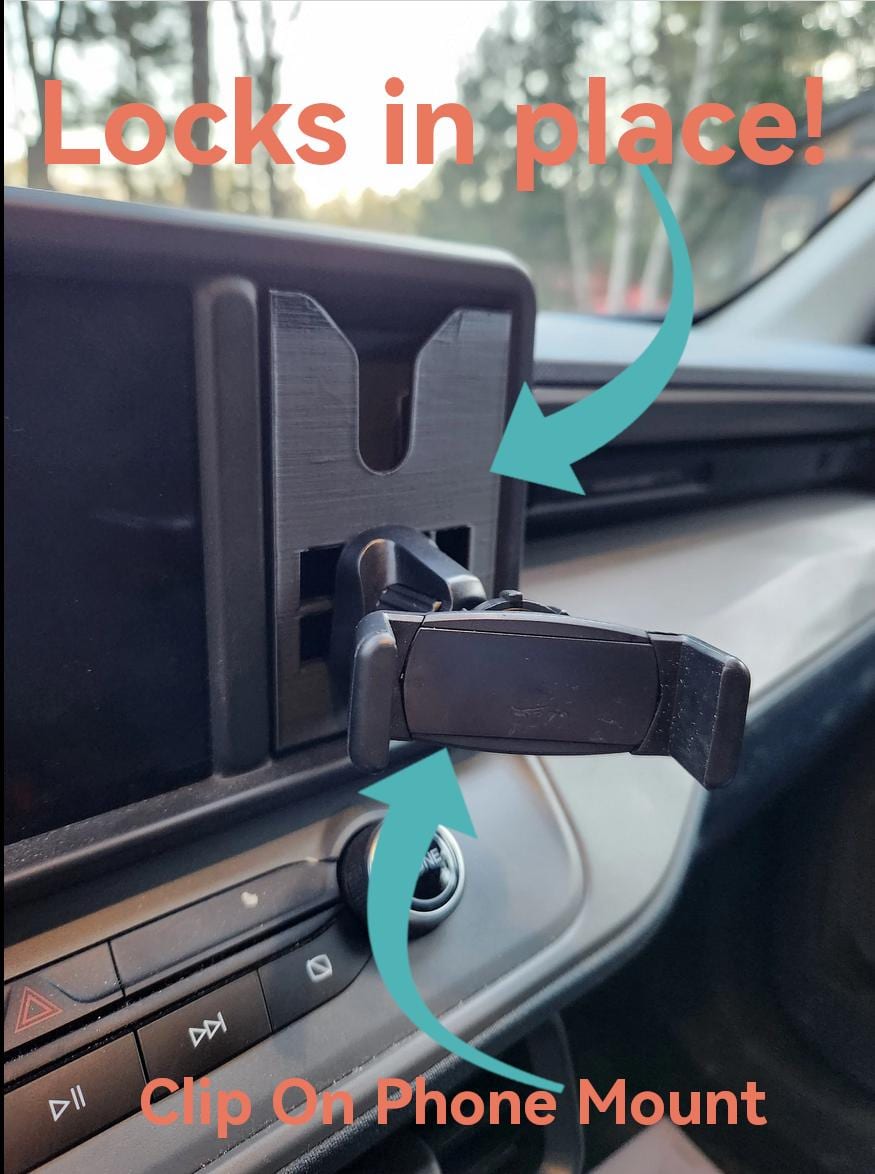 shimaさん用 Cubby Phone Mount for Ford Maverick FITS, Cubby Changer Jumbo
