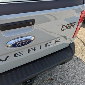 Decal for Ford Maverick: F050 Light Duty - ReliableBear - Truck Logo - Vinyl