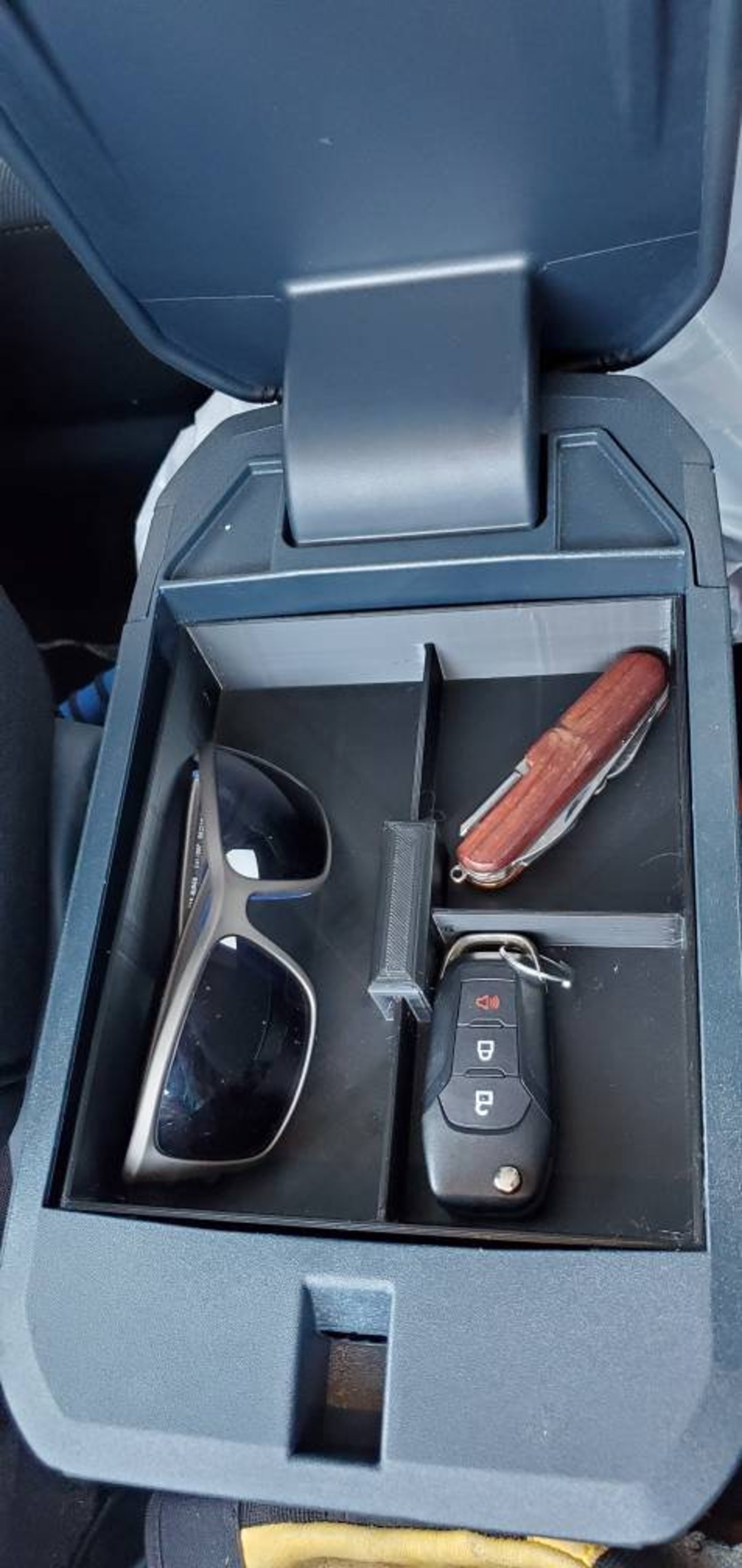 The Divider Ford Maverick Center Console Tray Divider FITS Etsy