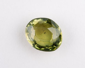 Green Golden Yellow Montana Sapphire | 1.1ct | Natural | Old mine cut | Ethical | Diamond Alternative | Rose Cut | Cut | Low Profile | Loose