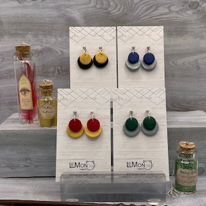 Harry Potter-inspired Dangle Earrings - Nickel Free