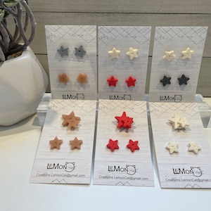 Starfish Story-Inspired Earrings & Pin