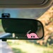Mini Peeker Sticker / Rear View Size / Cute Pink Guy / Waterproof Anime Peeker Sticker / Car Accessories / Kawaii Japanese Car Accessory