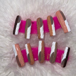 SAME DAY SHIP| Read Description| Fall press on nails| sweater nails| sweater press on nails|xxl press ons| French press ons