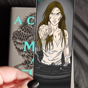 Romantasy Inspired Bookmark | 2nd Book Inspired | Printable Bookmark, Romantasy Bookish Gift | Fan Art