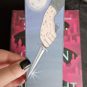 High Fae Fantasy Inspired Bookmark- 2nd Book Inspired, Fantasy Bookish Gift, SJM Merch, Printable Bookmark