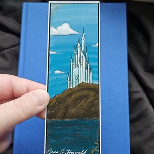 High Fae Fantasy Bookmark | The Glass Fortress | Fantasy Book Lover Gift | Fan Art | Printable Bookmark