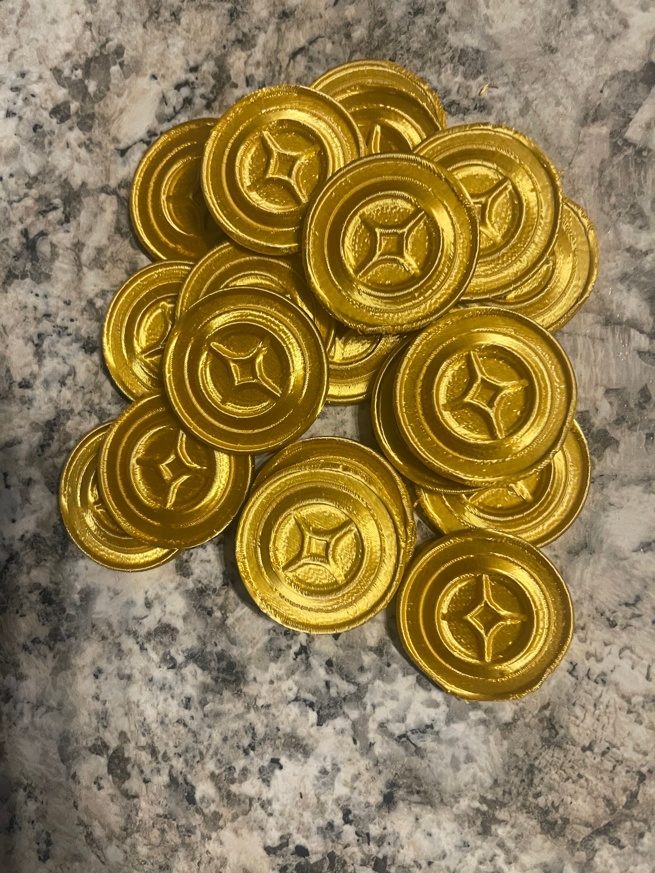 Manderville Gold Saucer Point Coin
