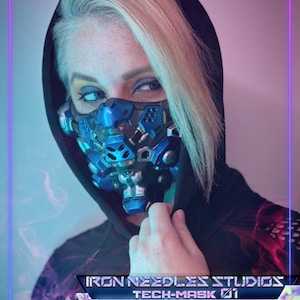 Cyberpunk Half Mask