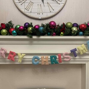 Merry Christmas garland, christmas bunting, Merry Christmas banner, christmas garland, festive bunting, christmas banner.