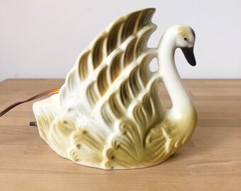 Swan Tv Lamp - Etsy