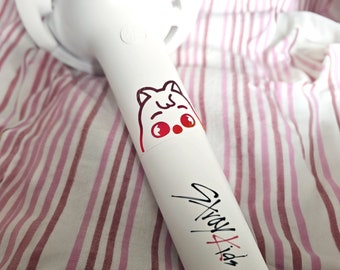 Skzoo Lightstick Decals, Stray Kids, Kpop, Stay, WolfChan, Leebit, Dwaekki, Jiniret, HANQOUKKA, Bbokkari, PuppyM, FoxI.NY, laptop,notebook