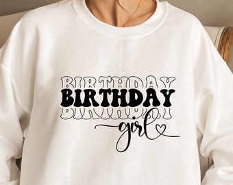 Birthday Girl SVG PNG PDF, Birthday Princess Svg, Birthday Svg, Happy Birthday Svg, Birthday Shirt Svg, It's My Birthday Svg, Birthday Files