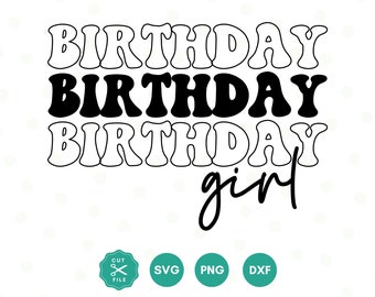 Birthday Girl SVG PNG PDF, Birthday Princess Svg, Birthday Svg, Happy Birthday Svg, Birthday Shirt Svg, It's My Birthday Svg, Birthday Files