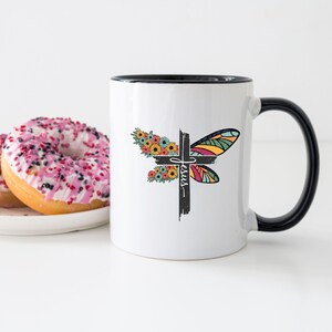 Faith Sublimation, Butterfly Cross Sublimation, Faith Png, Christian Png, Religious Clipart, Sublimation Designs, Floral Cross Butterfly image 6