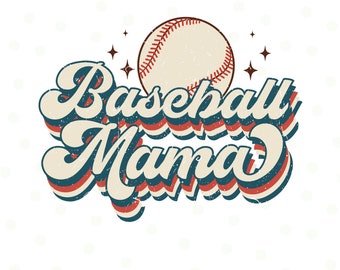 Retro Baseball Mama Png, Vintage Mama Baseball Png, Mama PNG, Baseball-Shirt PNG, Baseball Mama Png, Baseball Sublimation Png, Mama Shirt