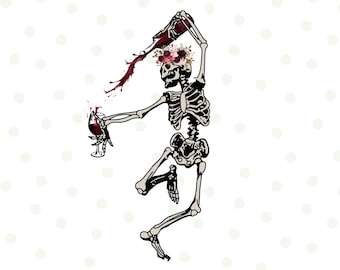 Skeleton Drinking wine Png, Skeleton Png, Sublimation designs, Skeleton wine, Wine Glass, Funny Wine Sublimation, Wine Lover, Halloween Png