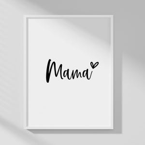Mama Heart SVG PNG, Mama z sercem SVG, Dzień Matki SVG, Mama SVG, Mama Png, Plik do cięcia Mama, Życie Mamy SVG, Pobierz Mama, Mama DXF zdjęcie 8