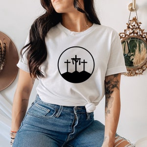 Christian Cross SVG, Easter, Three Cross Cut Files, Cross Vector, Faith ...