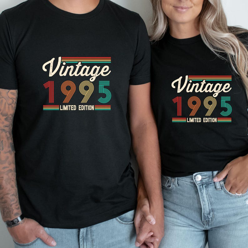 Vintage 1995 Svg, Retro 30th Birthday Gift, 30th Birthday Svg, 1995 ...