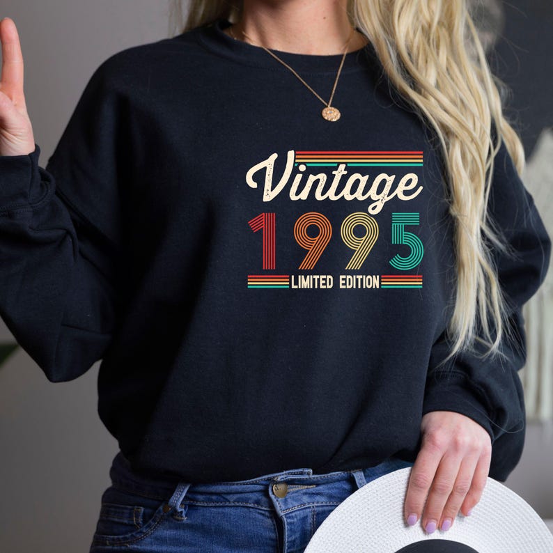 Vintage 1995 Svg, Retro 30th Birthday Gift, 30th Birthday Svg, 1995 ...