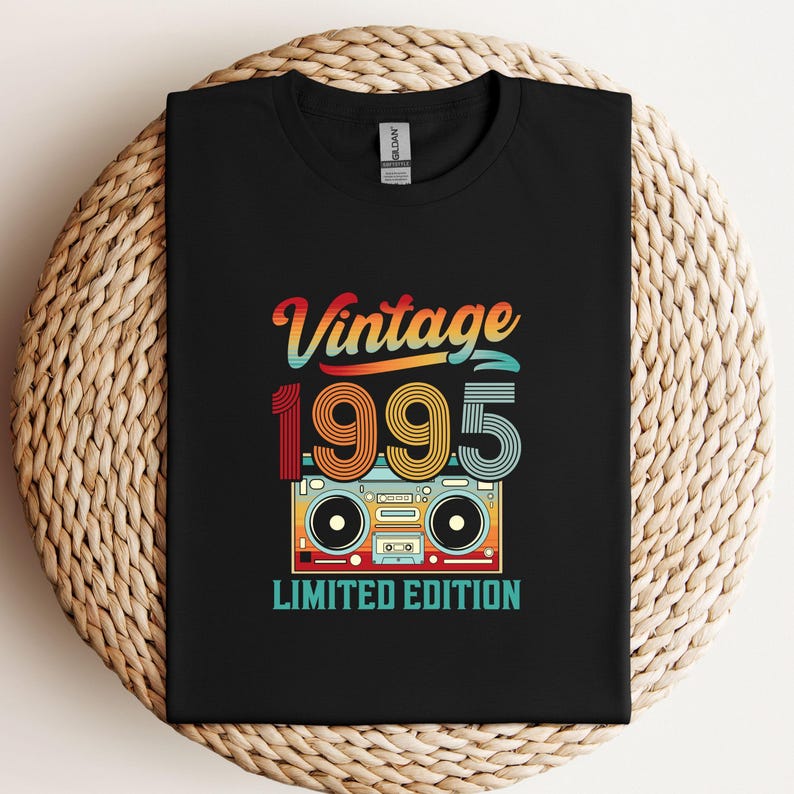 Vintage 1995 Svg, Retro 30th Birthday Gift, 30th Birthday Svg, 1995 ...