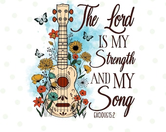 Retro Christian PNG: Bible Verse Sublimation Design (Digital Download)