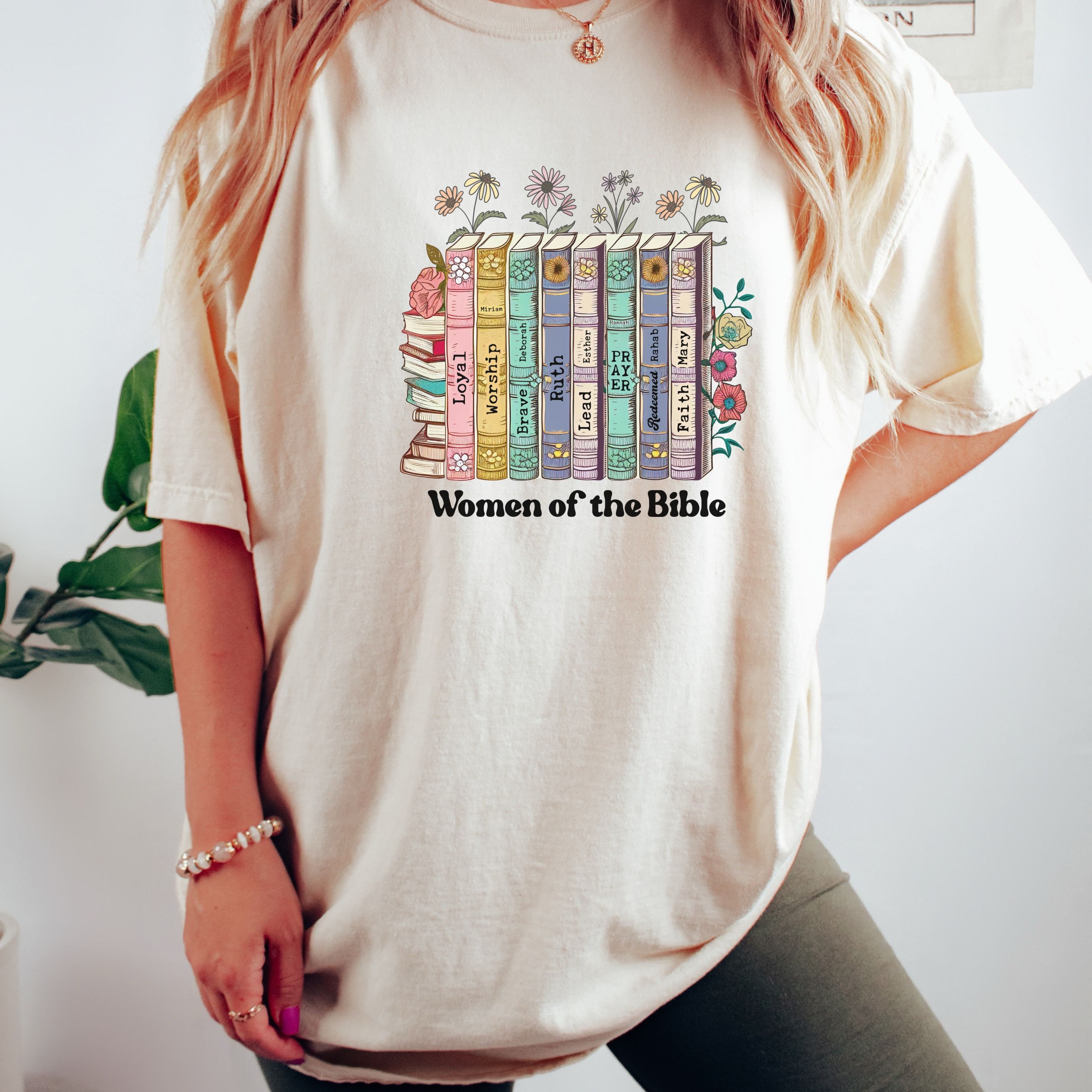 Women of the Bible Books Full Color PNG | Hand Drawn Art PNG, Christian ...
