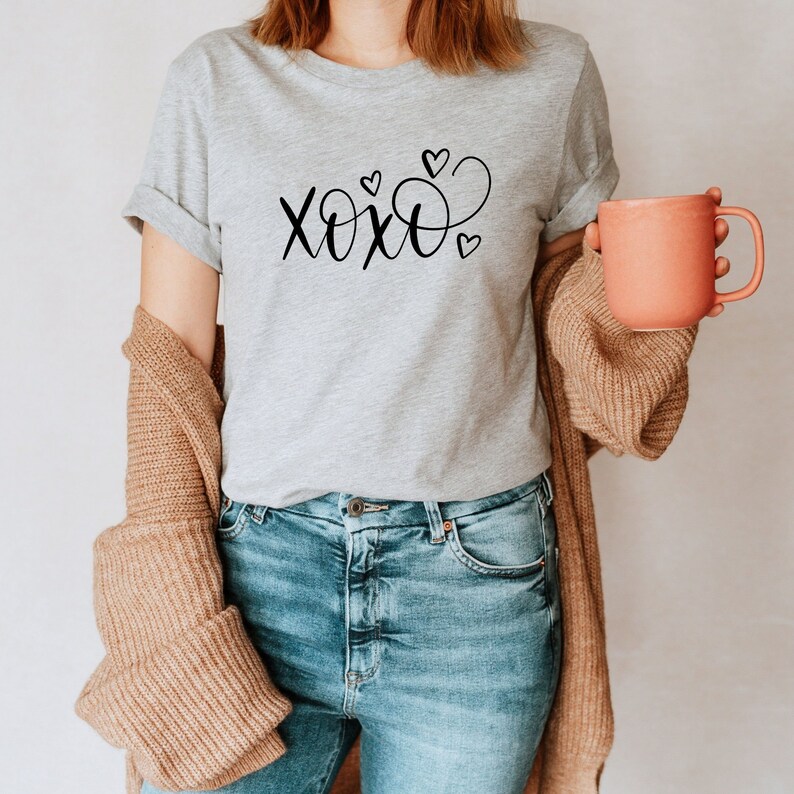Valentine Svg, xoxo  Svg, SVG File For Cricut, Valentine Day svg, cute xoxo SVG, Valentine Day Shirt Svg, Svg cut file, heart svg cut file