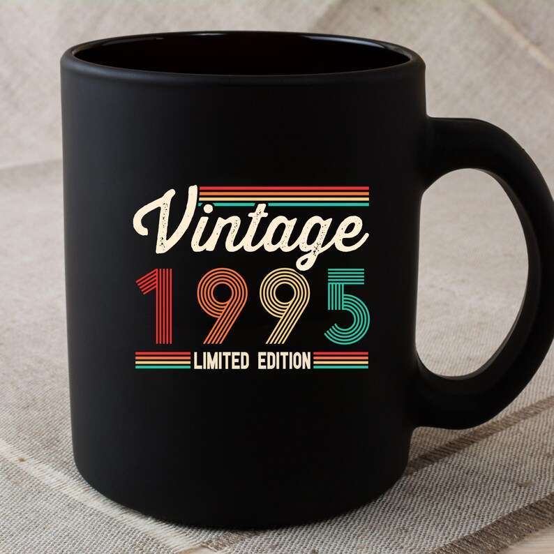 Vintage 1995 Svg, Retro 30th Birthday Gift, 30th Birthday Svg, 1995 ...
