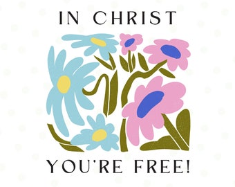 Retro-christliches PNG, christliches Poster, Schrift-Png, Bibelvers-Shirt, christliches Png, Glaube, Jesus, Sublimationsdesign, digitaler Download