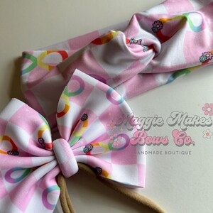 Infinity autism bow, autism bow, neurodivergent bow, autism awareness, autism, autism awareness  bow, April autism awareness, neuro spicy