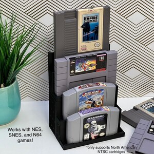 NES SNES N64 Modular Stacking Display for Nintendo NTSC Games