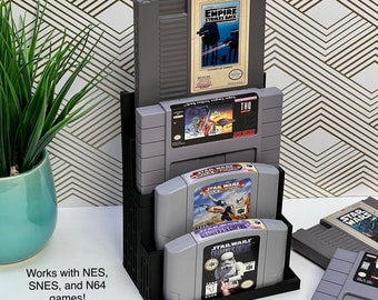 NES SNES N64 Modular Stacking Display for Nintendo NTSC Games