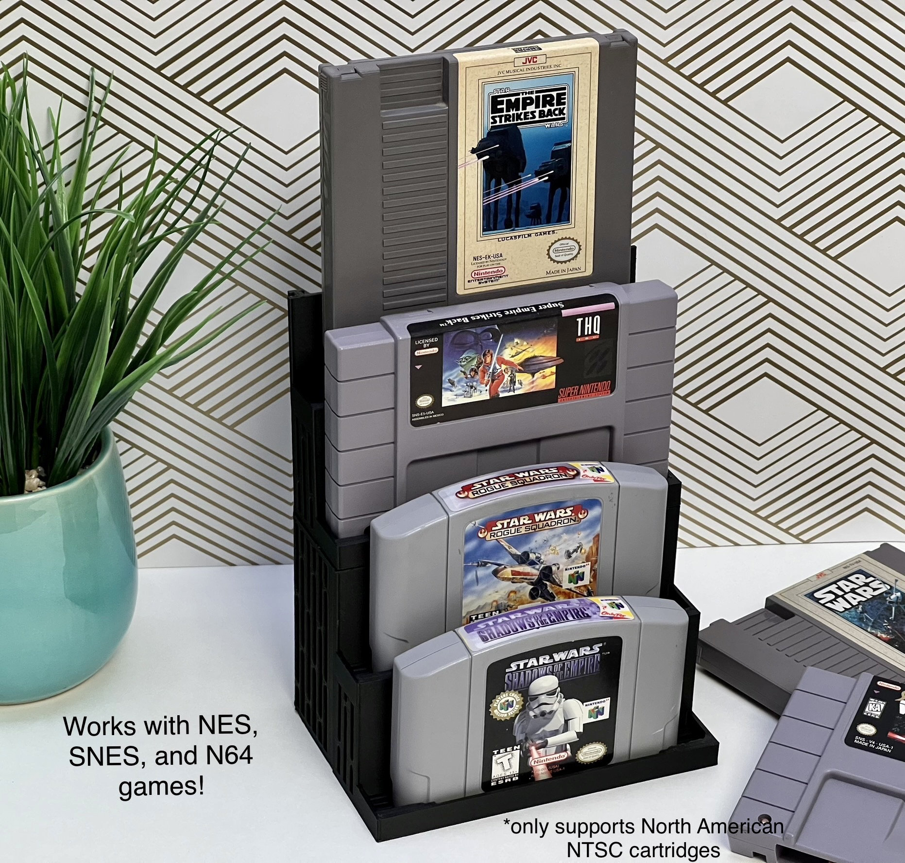Nes/snes Rack NES SNES N64 Modular Stacking Display for Nintendo NTSC Games - Etsy