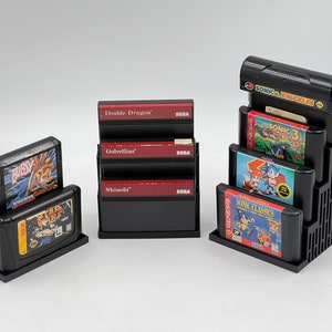 マスターシステム、ジェネシス、32X 用ユニバーサル セガ ゲーム カートリッジ ディスプレイ スタンド
